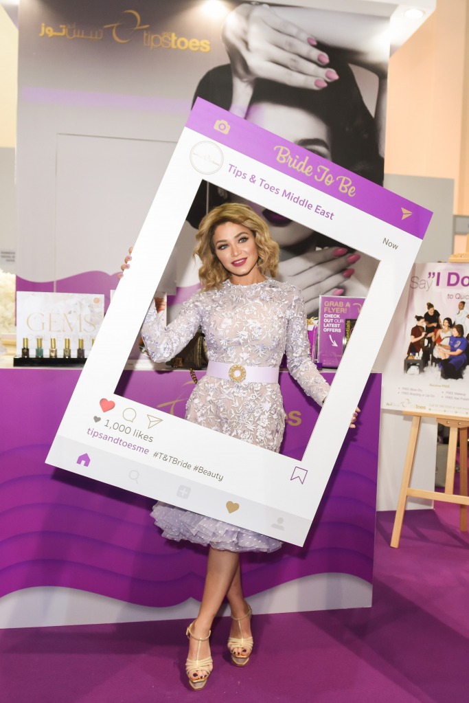 An Appearance From Noha Nabil An Appearance From Noha Nabil at bride show Dubai